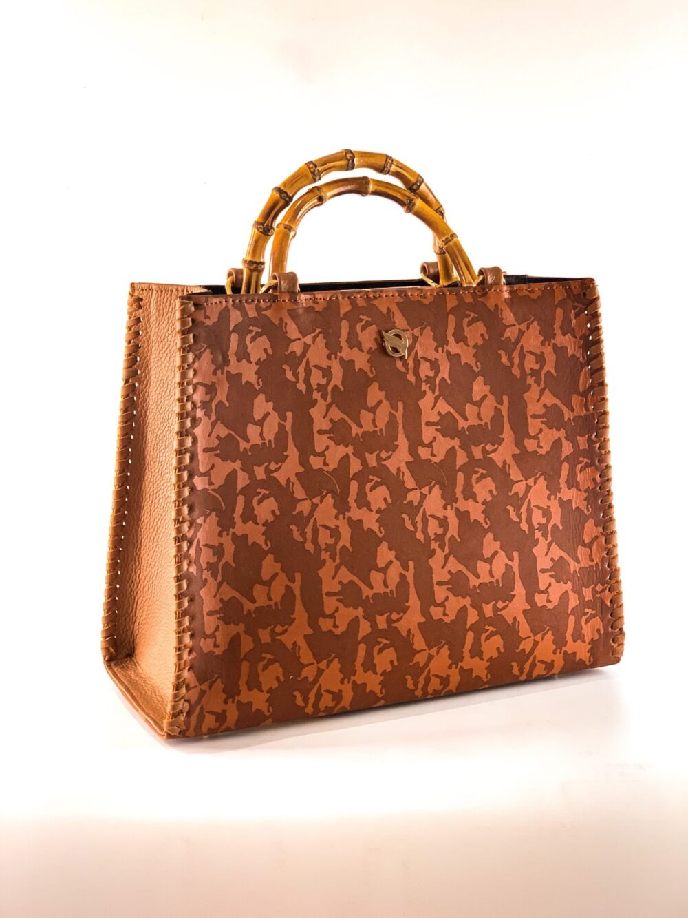 The Kasi Tote Bag - Brown - Image 2