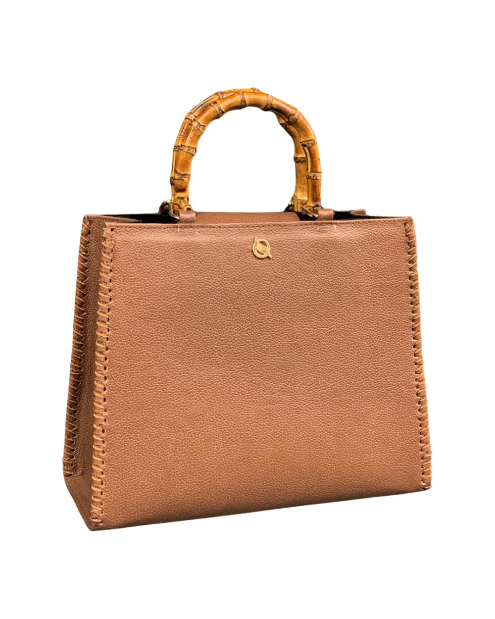 The Kasi Tote Bag - Brown - Image 2