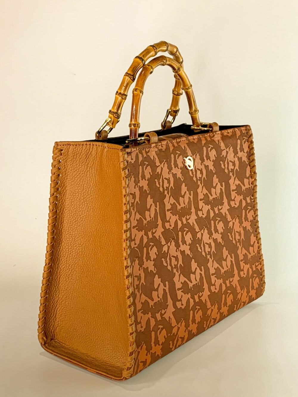 The Kasi Tote Bag - Brown - Image 3