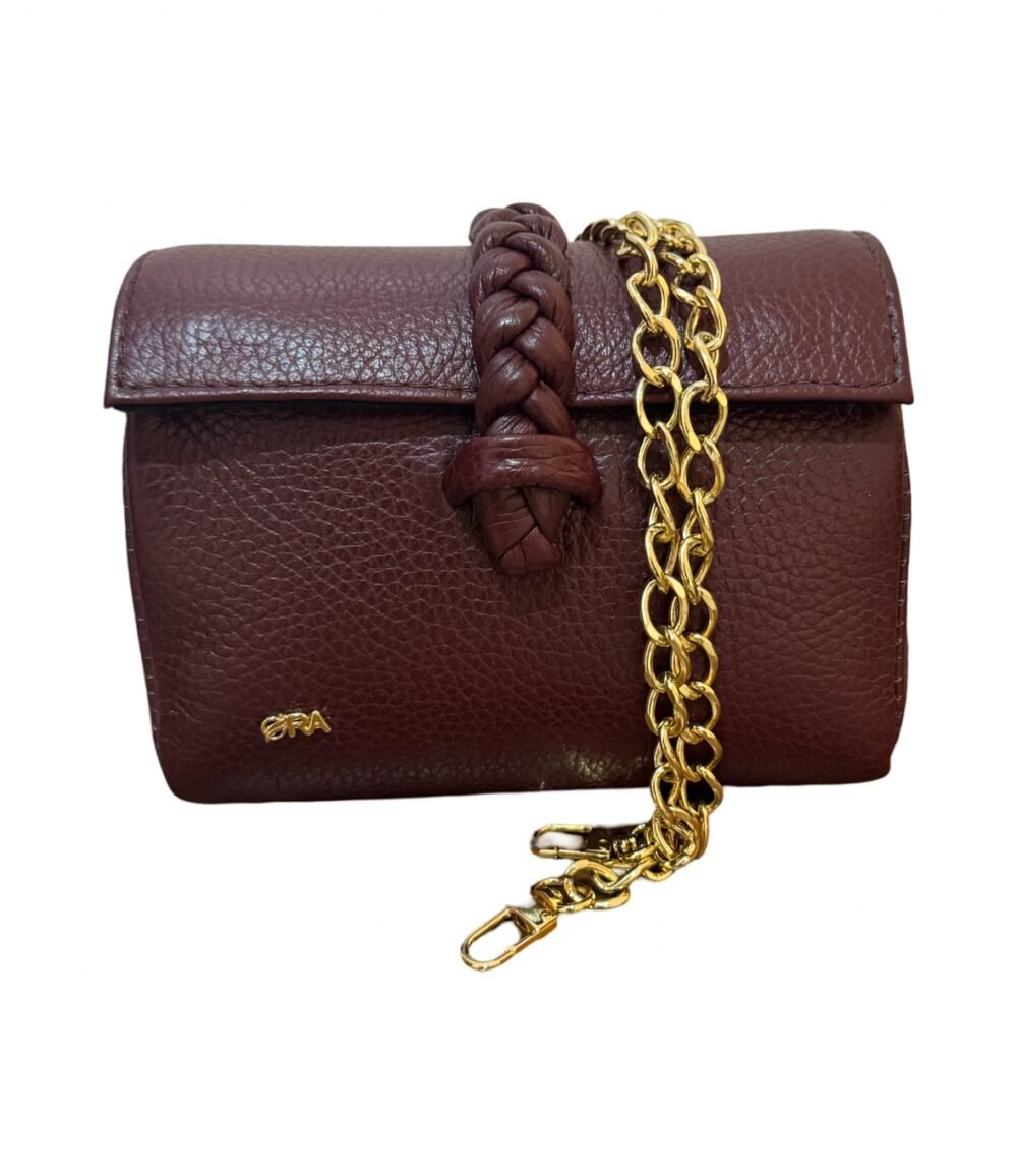 Nanya mini , chain attached strap
Burgundy - Image 3