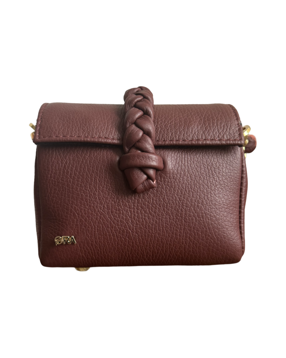 Nanya - Micro bag
With chain Name: The Nanya Bag Burgundy - Image 3