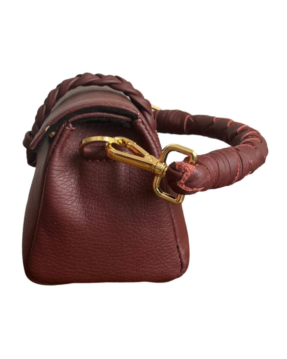 Nanya - Micro bag
With chain Name: The Nanya Bag Burgundy - Image 2