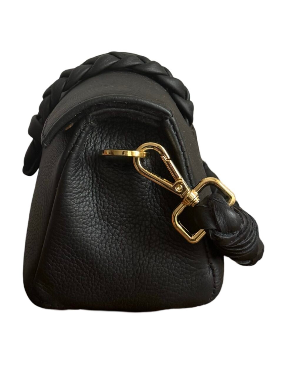 Nanya - Micro bag
With chain and leather attached strap.
Black. - Image 3