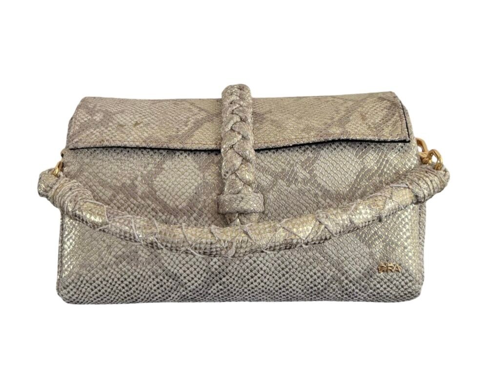 NANYA - MIDI BAG                                            WITH CHAIN AND LEATHER ATTACHED STRAP - - Image 2