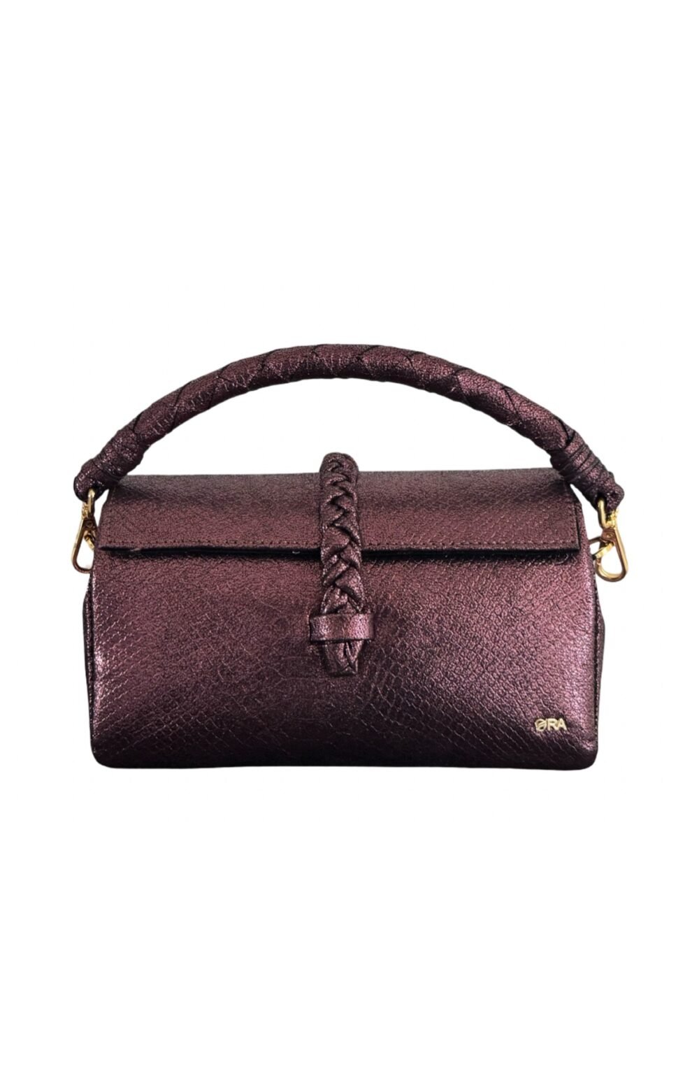 NANYA - MIDI BAG 
 WITH CHAIN AND LEATHER ATTACHED STRAP -
