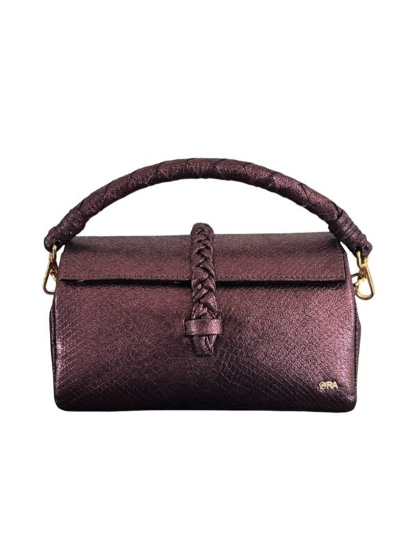NANYA - MIDI BAG 
 WITH CHAIN AND LEATHER ATTACHED STRAP -