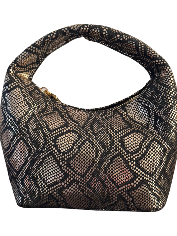 NELO BAG- MINI                                                            Gold and Black