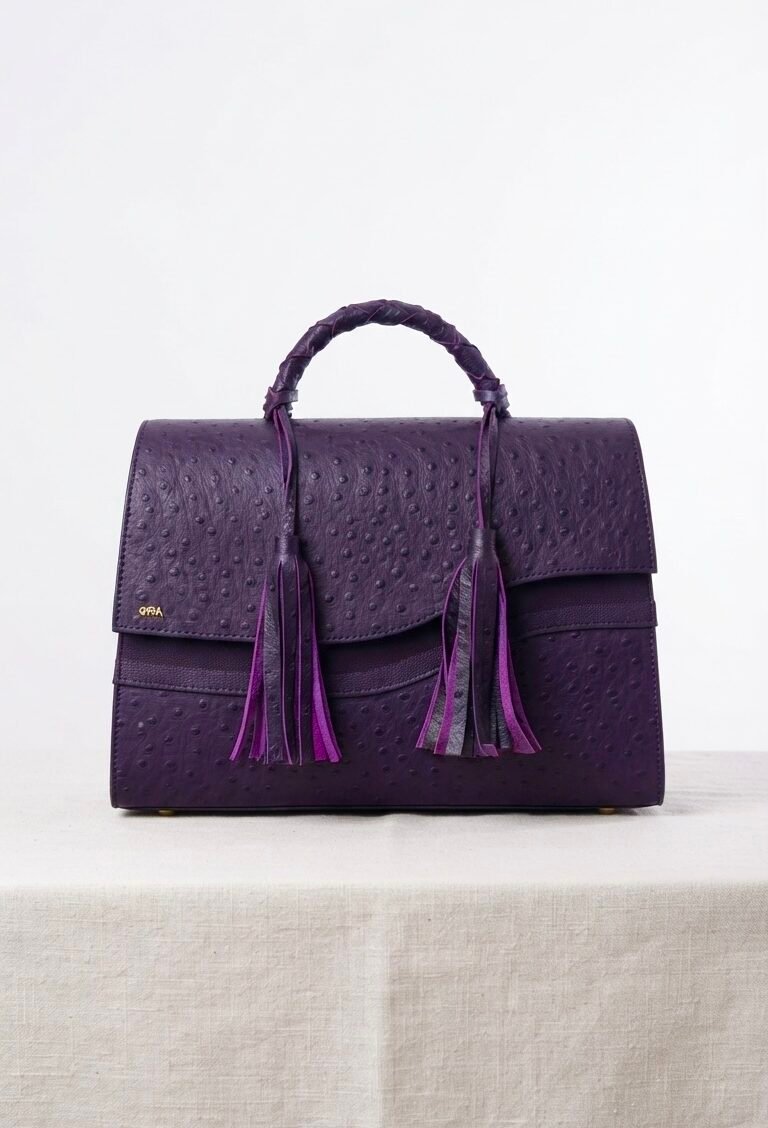 Classic Large | Embossed Purple