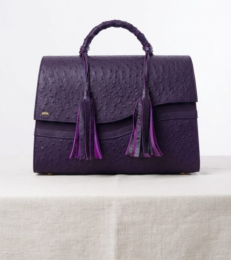 Classic Large | Embossed Purple