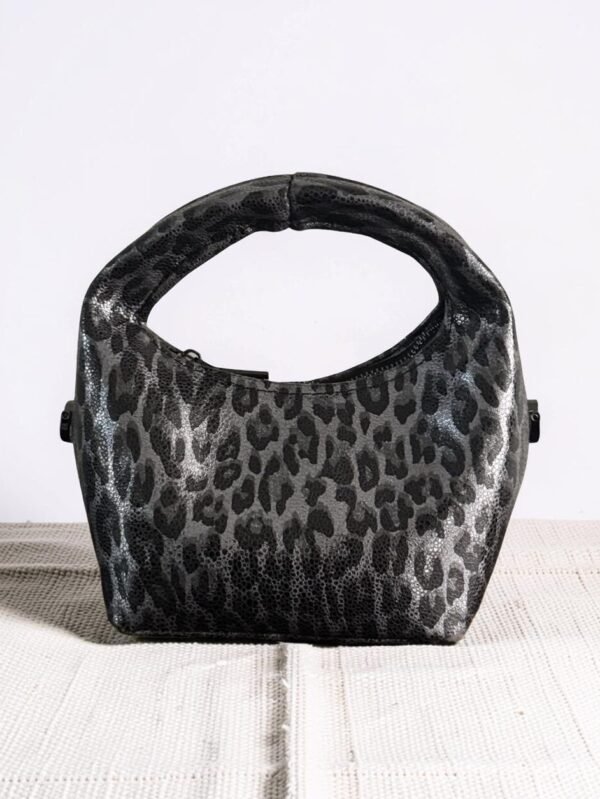Nelo mini, animal print , blacks and grey