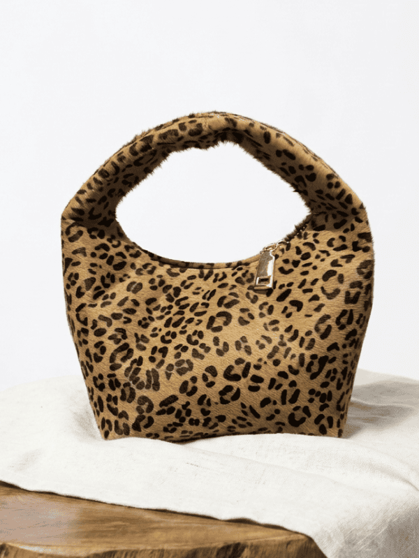 ora lagos Hair-on-hide brown animal print