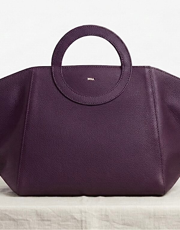 Nola Oversized | Purple | Bag Convertible Side Gussets