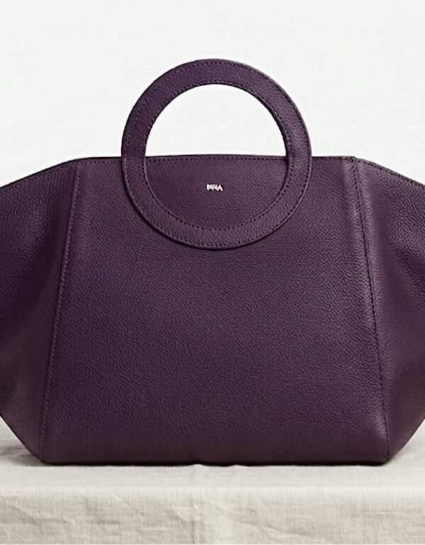 Nola Oversized | Purple | Bag Convertible Side Gussets