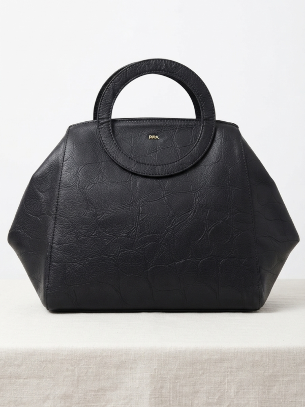 Nola Oversized | Black | Convertible Side Gussets