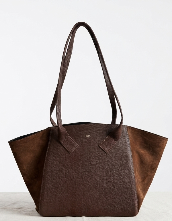 Nola Tote | Shoulder Bag Brown
