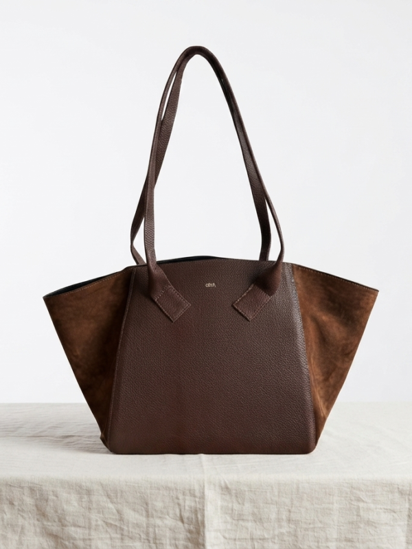 Nola Tote | Shoulder Bag Brown